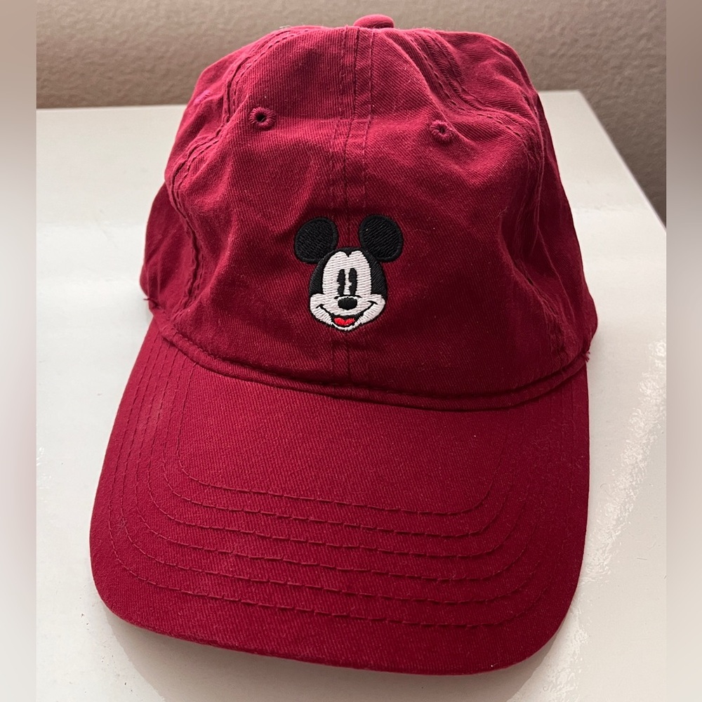 Mickey Mouse Maroon Cap